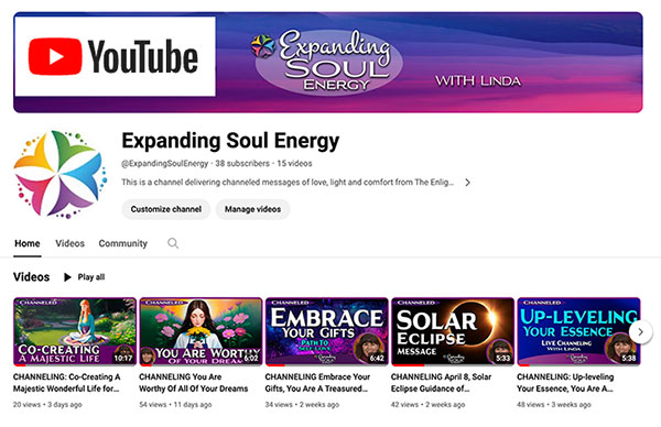 YouTube channel set-up with Linda Goehre 